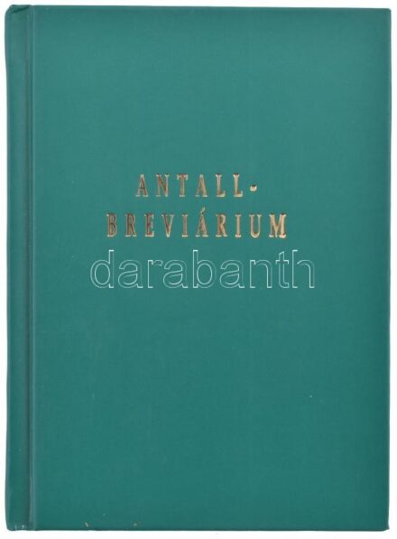 Ódor László: Antall-Breviárium. Bp., 2004, Minerva. Kiadói keménykötésben