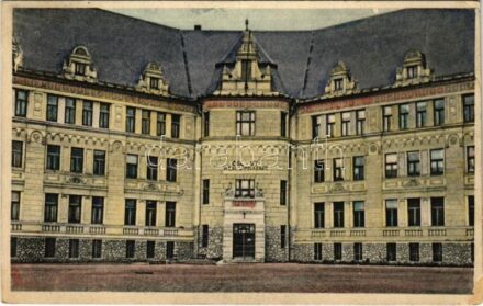Lőcse, Levoca; gimnázium / Csl. st. real. gymnazium / school