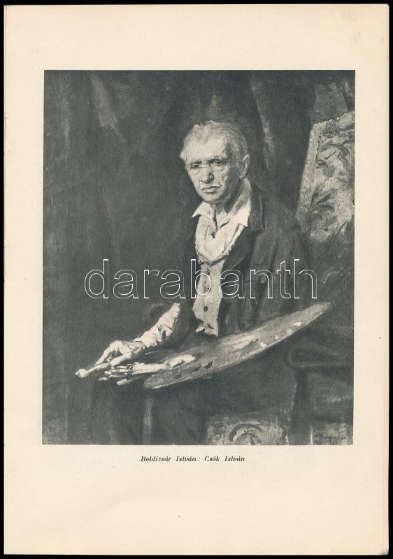 cca 1953 IV. Magyar Képzőművészeti Kiállítás. Műcsarnok kiállítási katalógus. Benne több ismert művésszel, közte Bernáth Aurél, Borsos Miklós, Csáki-Maronyák József, Csernus Tibor, Edvi Illés Aladár, Ék Sándor, Glatz - Image 3