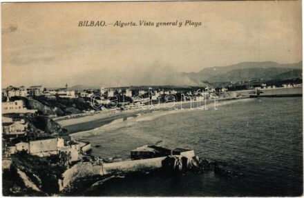 Bilbao, Algorta, Vista general y Playa