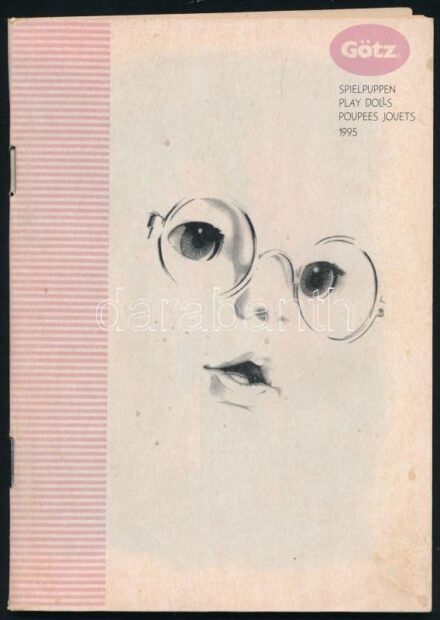 1995 Götz Baba könyv 68p. képekkel / Doll booklet