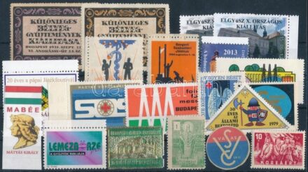 1921-1979 20 db KLF modern magyar levélzáró
