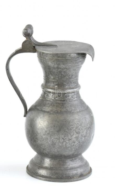 Ón fedeles kiöntő, kopott, m:14cm