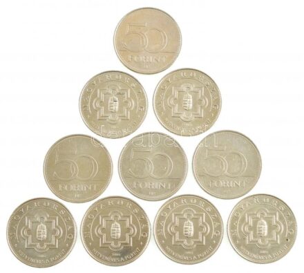 2016. 50Ft Cu-Ni '70 éves a forint' (10x) T:1-,2 Adamo FOEM10