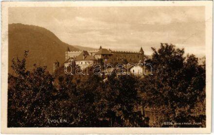 Zólyom, Zvolen; Zvolensky hrad / vár / castle