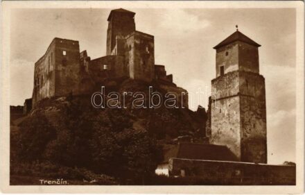 1929 Trencsén, Trencín; vár / Trenciansky hrad / castle