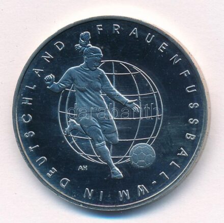 Németország 2011.10E Cu-Ni 'Női Labdarúgó Bajnokság' T:1 Germany 2011.10 Euro Cu-Ni 'Women's Soccer Championship 2011' C:UNC Krause KM#299