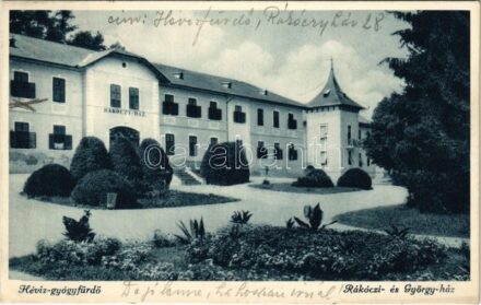 1938 Hévíz-gyógyfürdő, Rákóczi és György ház