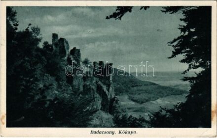 1935 Badacsony, Kőkapu (EK)