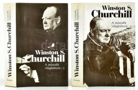 Winston S. Churchill: A második világháború 1-2. köt. Vál.: Csurdi Sándor és Gyarmati György. Gyarmati György utószavával. Ford.: Betlen János. Bp., 1989., Európa. Kiadói egészvászon-kötés, kiadói papír védőborítóban.
