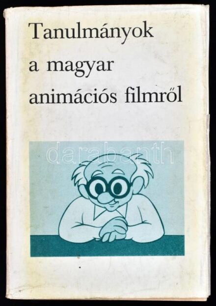 Tanulmányok a magyar animációs filmről. Filmművészeti Könyvtár 49. Bp., 1975., Magyar Filmtudományi Intézet és Filmarchívum, Kiadói papírkötés, kiadói javított, kissé foltos, kissé kopott papír védőborítóban. Megjelent 300