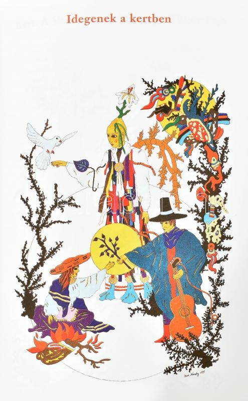 Bari Károly: A mozdulatlanság örökbefogadása. Összegyűjtött versek, prózai írások és képzőművészeti alkotások. 1966-2018. Bp., 2019., Kalligram. Egészoldalas színes és fekete-fehér képtáblákkal illusztrált. Első kiadás. - Image 3