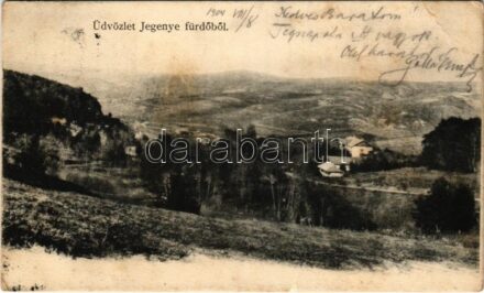 1904 Jegenye, Leghia; Jegenye fürdő / spa (EB)