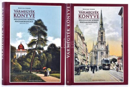Bencsik Gábor: Vármegyék Könyve. Milleniumi Körkép Magyarországról. Első és Második rész. Bp.,2008, Magyar Mercurius, 304; 336 p. Rendkívül gazdag képanyaggal illusztrált. Kiadói kartonált papírkötés, kiadói papír