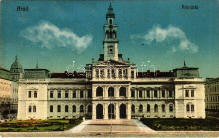 1926 Arad, Primaria / városháza / town hall (EK)