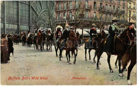 1908 Buffalo Bill's Wild Wild West, Amazonen (EB)