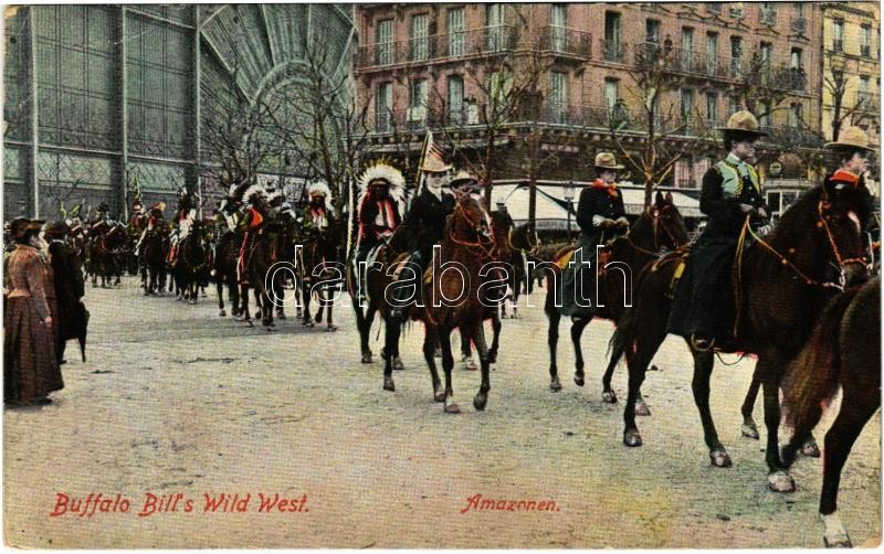 1908 Buffalo Bill's Wild Wild West, Amazonen (EB)