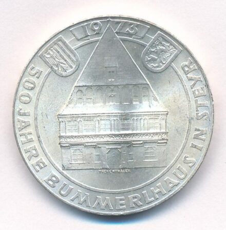 Ausztria 1973. 50Sch Ag '500 éves a Bummerlhaus' T:1- Austria 1973. 50 Schilling Ag '500th anniversary of Bummerlhaus' C:AU Krause KM#2916