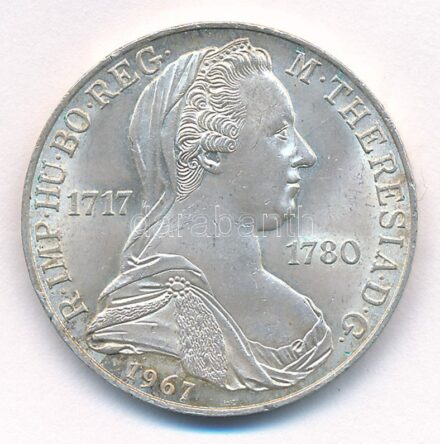 Ausztria 1967. 25Sch Ag '250 éve született Mária Terézia' T:1- patina Austria 1967. 25 Schilling Ag '250th Anniversary of the Birth of Maria Theresa' C:AU patina Krause KM#2901