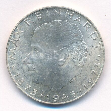 Ausztria 1973. 25Sch Ag 'Max Reinhardt' T:1- Austria 1973. 25 Schilling Ag 'Max Reinhardt' C:AU Krause KM#2915
