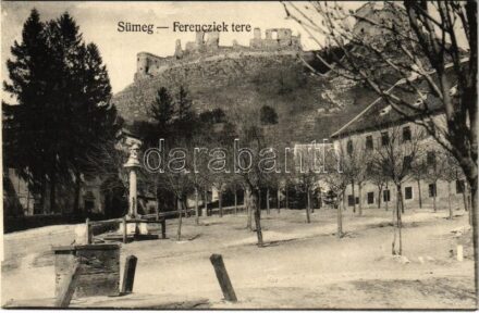 Sümeg, Ferenciek tere, vár (EK)