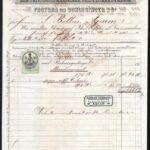 cca 1880 3 db klf fejléces számla.