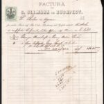 cca 1880 3 db klf fejléces számla. - Image 2