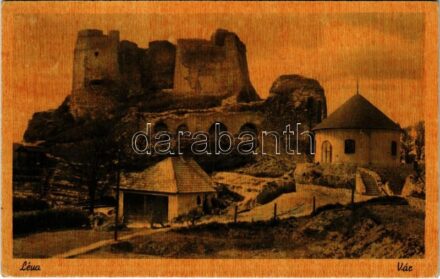 1943 Léva, Levice; vár / castle ruins (EK)