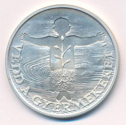 1989. 500Ft Ag 'Védd a gyermekeket!' T:BU Adamo EM109