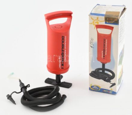Kézi matracpumpa dobozban, m:30cm