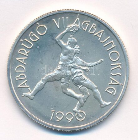 1989. 500Ft Ag 'Labdarúgó Világbajnokság - két játékos' T:BU Adamo EM108