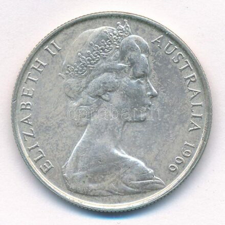 Ausztrália 1966. 50c Ag 'II. Erzsébet' T:1-,2 kis patina Australia 1966. 50 Cents Ag 'Elizabeth II' C:AU,XF small patina Krause KM#67