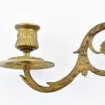 Páros bronz falikar, kopott, h:22cm - Image 3