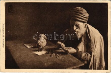 Changeur de monaie / Jewish money changer, Judaica (EK)