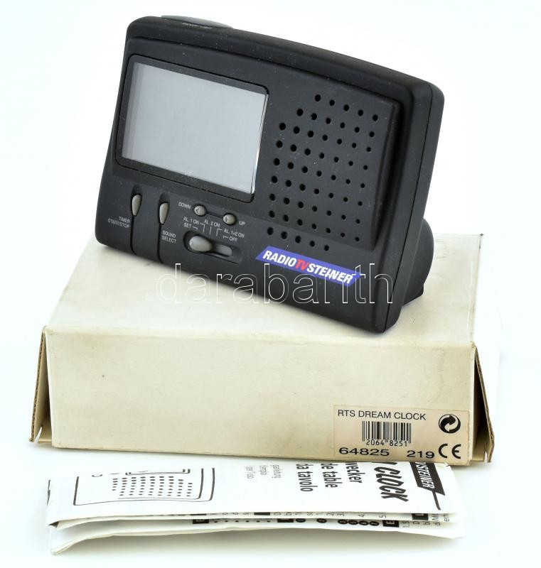 Digitális ébresztőóra, eredeti dobozában leírással