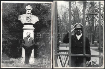 Szabó Barnabás fotói írókról, költőkről, művészekről. 9 db fotó: Egyed Péter, Domonkos Géza, Markó Béla, Méliusz József, Ferences István, Bajor Andor, , Gáll Ernő, Palocsay Zsigmond, Tompa Gábor 25x18 cm