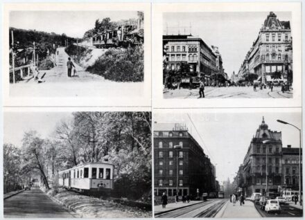 Budapest - 100 éves a képes levelezőlap. Képzőművészeti Alap - 20 db modern reprint képeslap