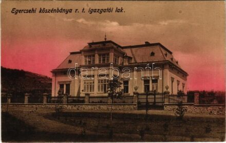 Egercsehi, Kőszénbánya rt. Igazgatói lak