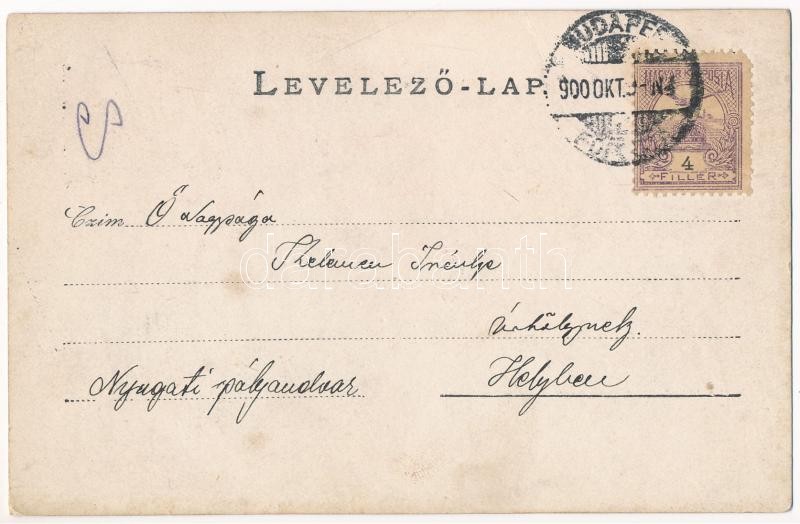 1900 Erdélyi fűrésztelep (?) / Transylvanian sawmill, lumber yard. photo (EK) - Image 2