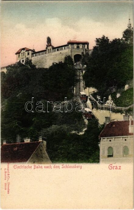 Graz, Electrische Bahn nach dem Schlossberg