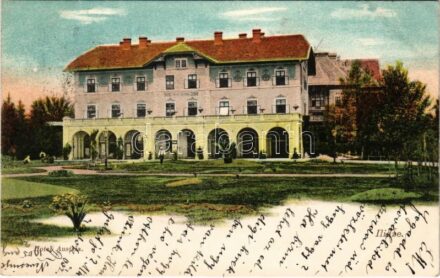 1905 Ilidza, Ilidze bei Sarajevo; Hotel Austria + 'K. und K. Milit. Post Nevesinje'