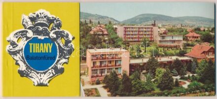 Tihany és Balatonfüred - modern képeslapfüzet 9 képeslappal