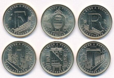 2021. 5Ft Cu-Ni-Zn '75 éves a Forint' (6xklf) T:1,1-