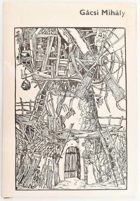 Egri Mária: Gácsi Mihály. Bp., 1977, Corvina, 4+8 p.+12 (reprodukciók) t. Magyar, angol, német és francia nyelven. Kiadói illusztrált mappában, hiánytalanul.