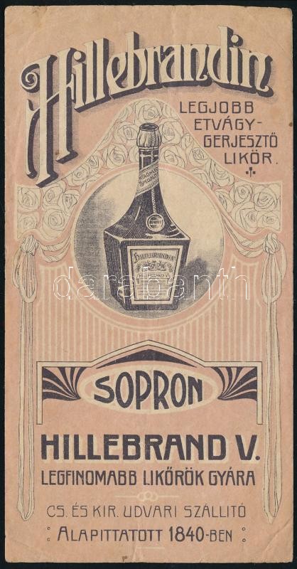 Hillebrandin számolócédula, hajtott