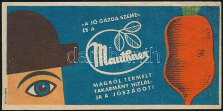 Mauthner takarmány számolócédula
