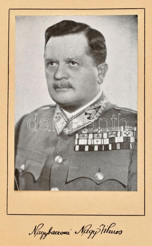 Nagybaczoni Nagy Vilmos: Végzetes esztendők 1938-1945. Bp., 1947, Körmendy. 1 t.+272 p. Első kiadás. Kiadói félvászon-kötésben, kopott borítóval, aláhúzásokkal, bejelölésekkel. - Image 3