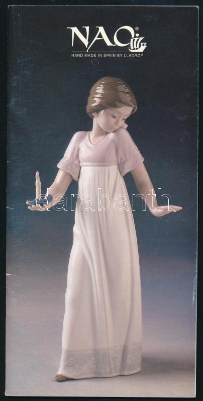 cca1985 NAO porcelán képes katalógus 22 p.