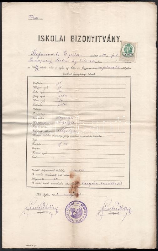 cca 1800-1900 Vegyes iratok, borítékok, levelezőlapok, okiratok, stb. - Image 4