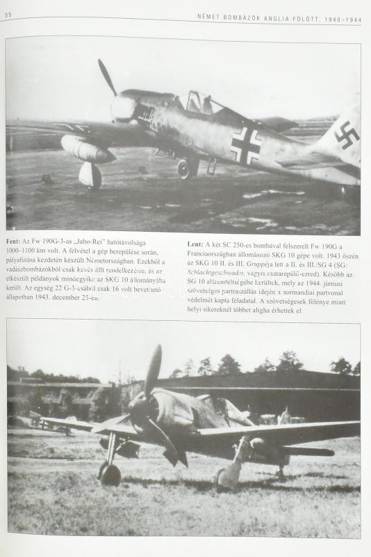 Griehl, Manfred: Német bombázók Anglia és Oroszország fölött. 2001, Hajja. Kiadói kartonált kötés, jó állapotban. - Image 2